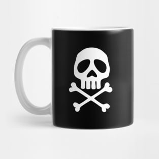 Skull Space Pirate Captain Halloween Mug